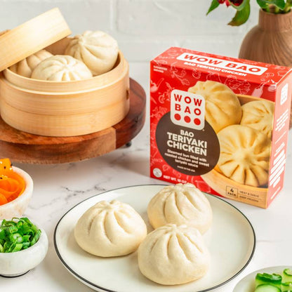 Wow Bao Teriyaki Chicken Bao, 4 Pack