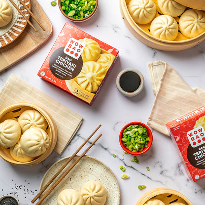 Wow Bao Teriyaki Chicken Bao, 4 Pack